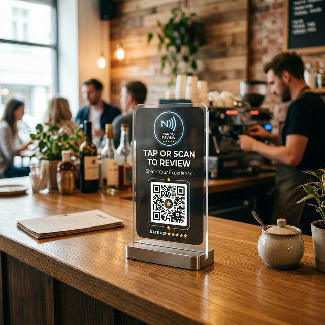 Smart QR Standee